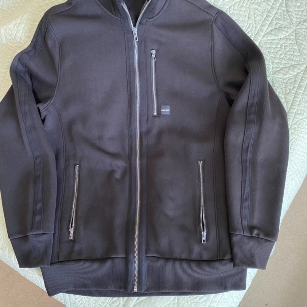 Calvin Klein Zip Up Sweatshirt